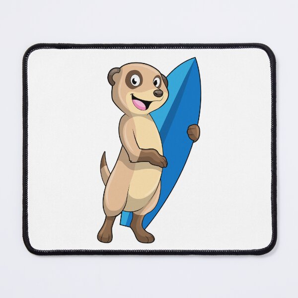 Item preview, Meerkat Surfing Surfboard Summer designed and sold by Snabdesign84.