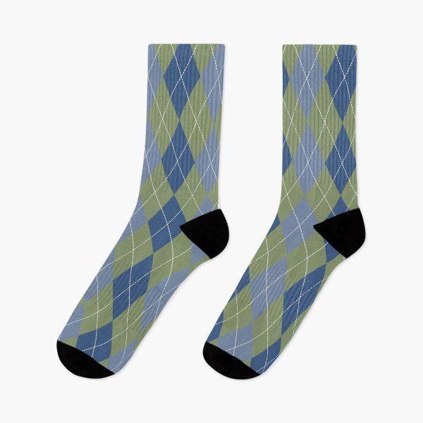 Item preview, Not Just for Golfers ll Argyle-Green/Blue/Grey designed and sold by 69Designs-MP.