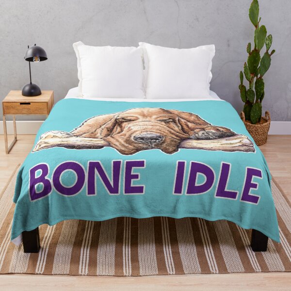 Item preview, Perro dormido ocioso designed and sold by Bewilderbeestly.
