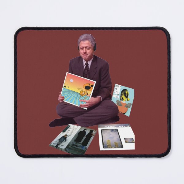 Item preview, Bill Clinton Proudly Displays Classic Albums designed and sold by slashno.