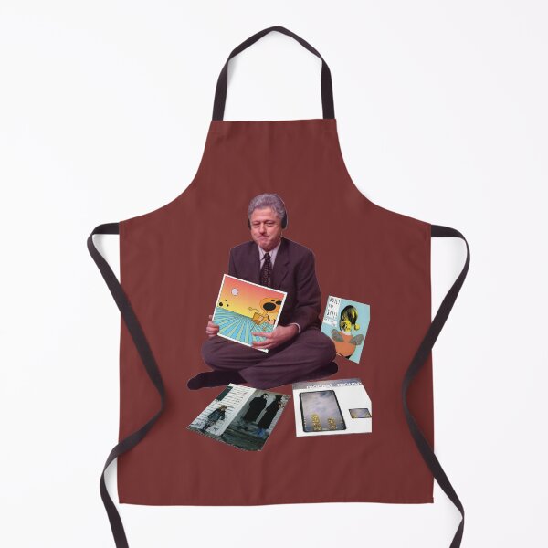Item preview, Bill Clinton Proudly Displays Classic Albums designed and sold by slashno.
