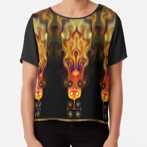 Light a match Chiffon Top