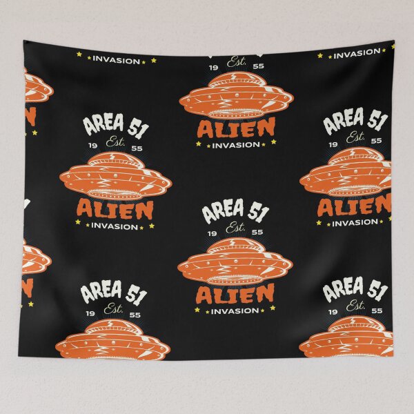 Item preview, Area 51 Invasion, Alien designed and sold by SportyDogShop.
