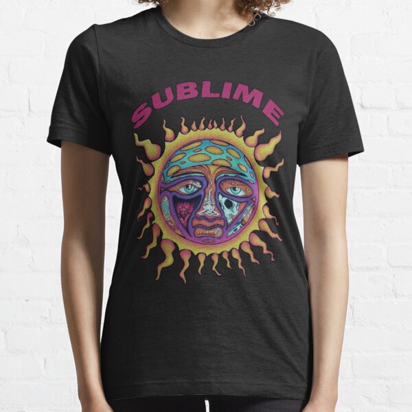 Sublime T Shirt Long Beach California Band Logo new Official Mens Black 