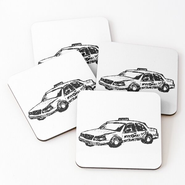 Item preview, New York City NYC Taxi Sticker designed and sold by explorecity.