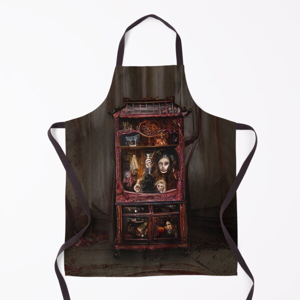 Item preview, Cabinet of Curiosities | Creepy Carnival | Creepy Goth Girl | Goth Family | Horror Stuff | TM11 designed and sold by Haunted-Attic.