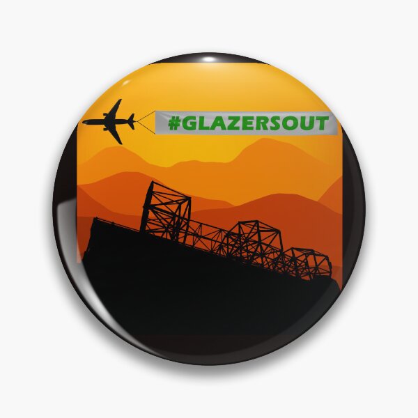 Item preview, GLAZERS OUT designed and sold by Footy Madness ⭐⭐⭐⭐⭐.