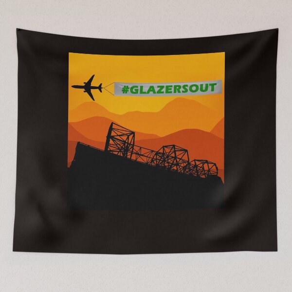 Item preview, GLAZERS OUT designed and sold by Footy Madness ⭐⭐⭐⭐⭐.