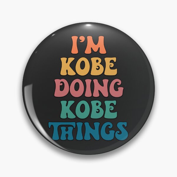 Item preview, Kobe Funny Retro First Name designed and sold by Americandude.