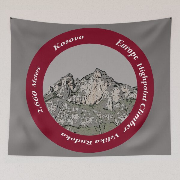 Item preview, Kosovo Europe Highpoint Climber designed and sold by janraydesigns.