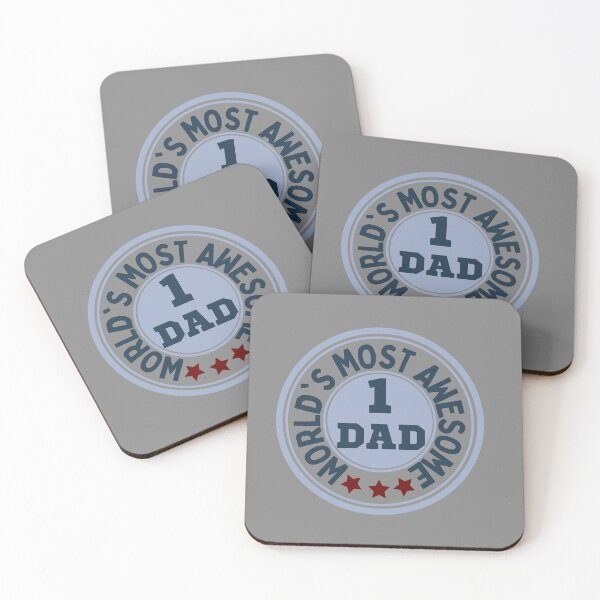 Item preview,  World's Most Awesome Dad designed and sold by BronikowskiART.