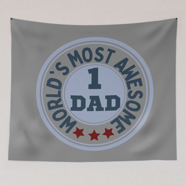 Item preview,  World's Most Awesome Dad designed and sold by BronikowskiART.