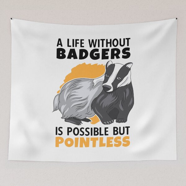 Item preview, Life without honey badger is pointless marten badger designed and sold by madgrfx.