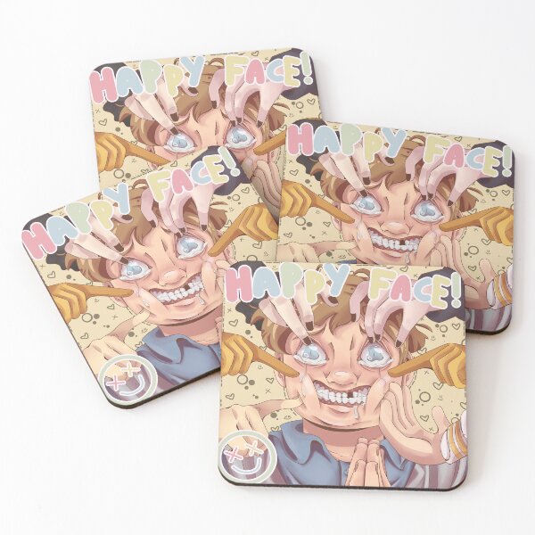 Item preview, Happy Face! - Patton Sanders designed and sold by itsabelle-arts.