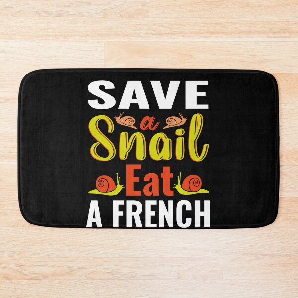 Aperçu de l'œuvre Escargot Escargot Cuisine française savoureuse Escargots amusants créée et vendue par GINIART.