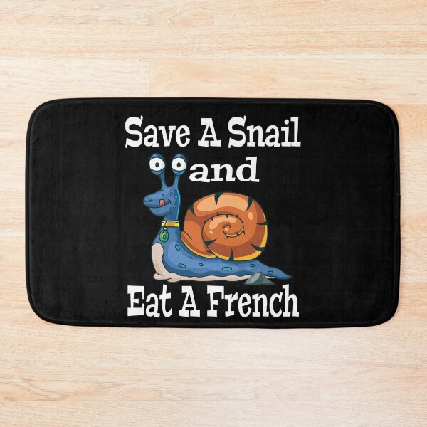 Aperçu de l'œuvre Escargot Escargot Cuisine française savoureuse Escargots amusants créée et vendue par GINIART.