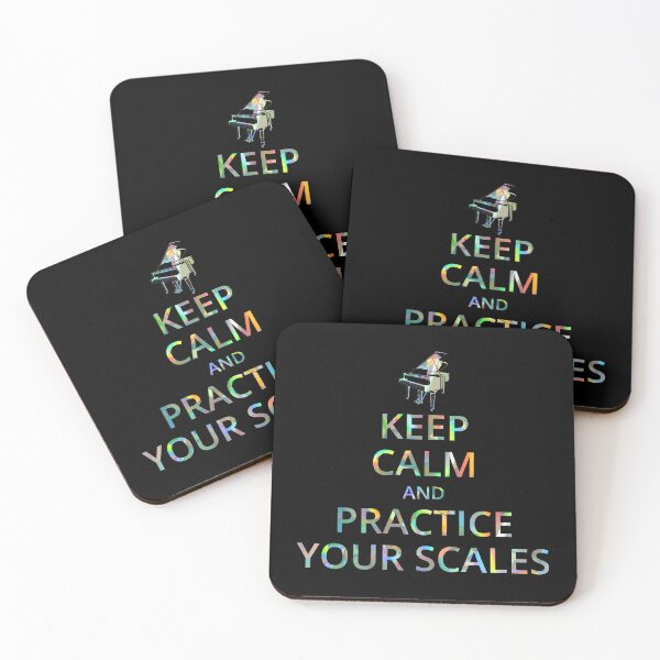 Item preview, Keep Calm and Practice Your Scales - Holo designed and sold by bloody-L.