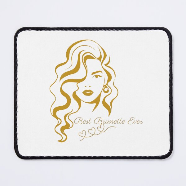 Item preview, best brunette ever | best artwork for brunette girls designed and sold by LilysDesignShop.