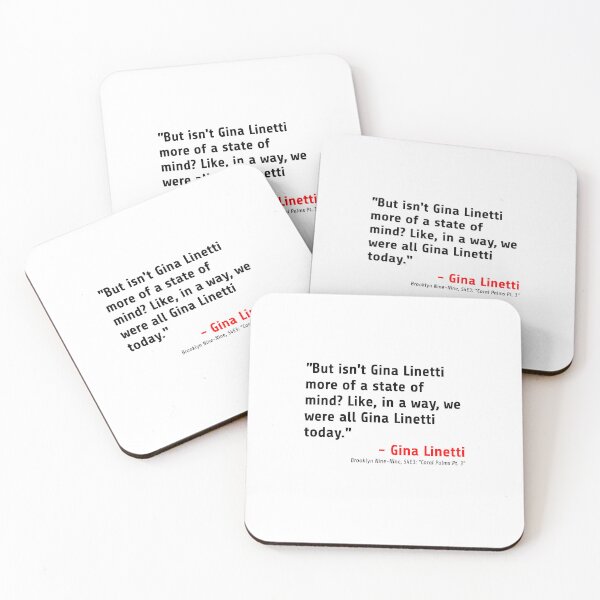 Item preview, Gina Linetti State of Mind Quote designed and sold by coolcat4747.