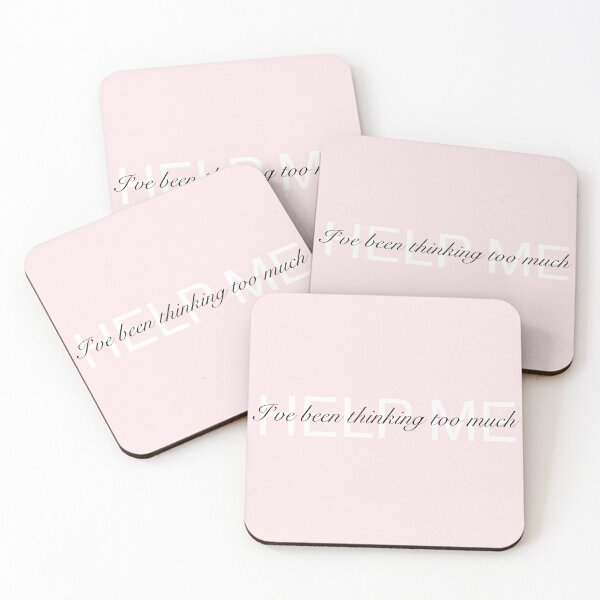 Item preview, I’ve been thinking too much (Help me) designed and sold by MBartistic.
