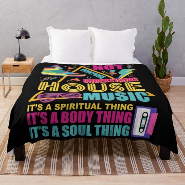 Item preview, House Music - Old School Vintage Design designed and sold by JanaBradtke.