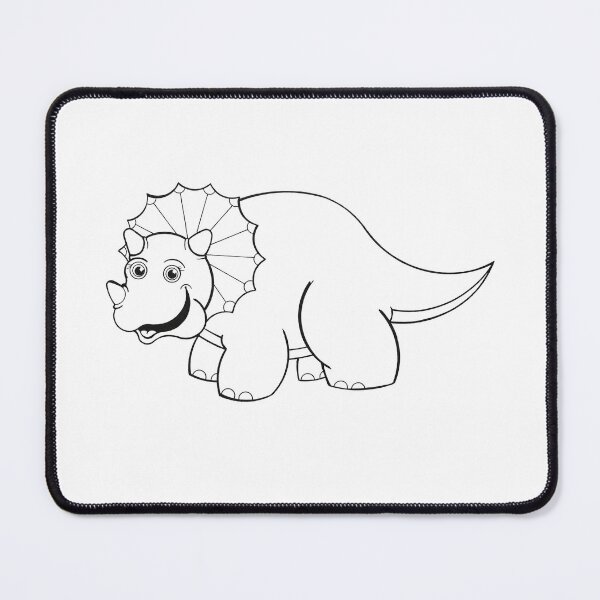 Item preview,  Color Your Own Triceratops designed and sold by GrandpaH.