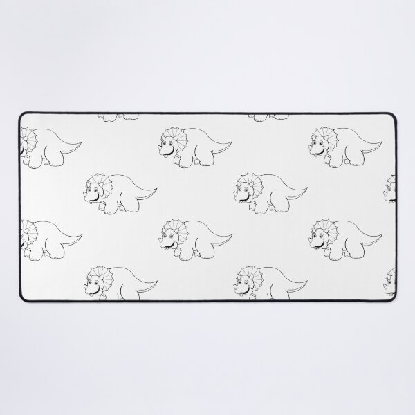 Item preview, Color Your Own Triceratops designed and sold by GrandpaH.