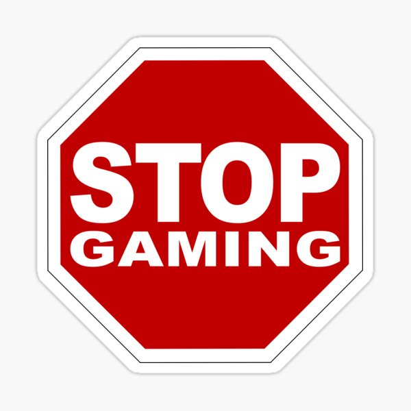 Stop Playing Games