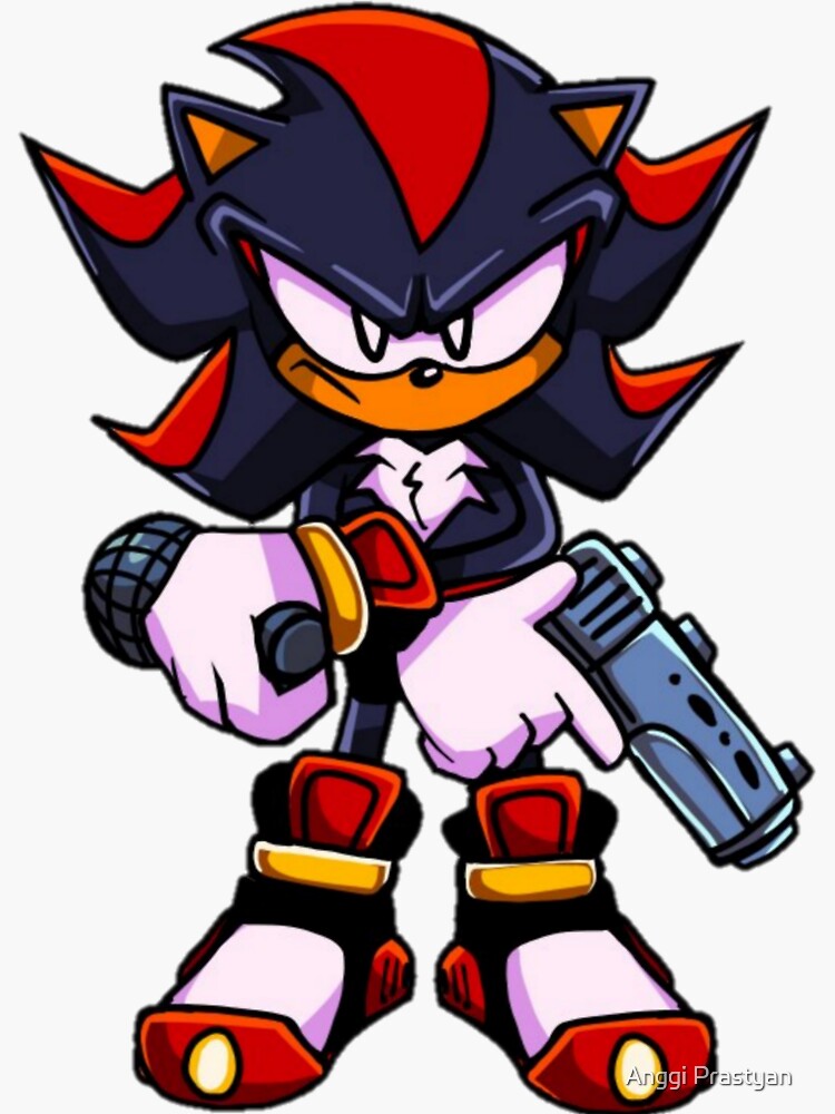 SONIC ADVENTURE 2 (SHADOW) Sticker for Sale by etherealmold