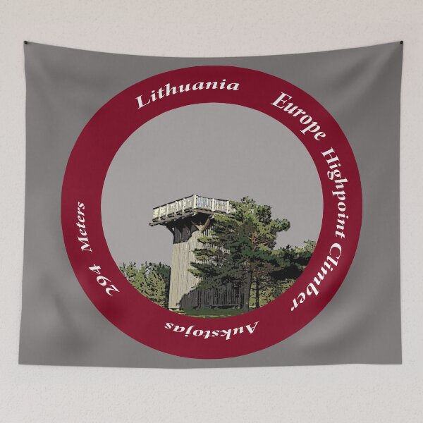 Item preview, Lithuania Europe Highpoint Climber designed and sold by janraydesigns.