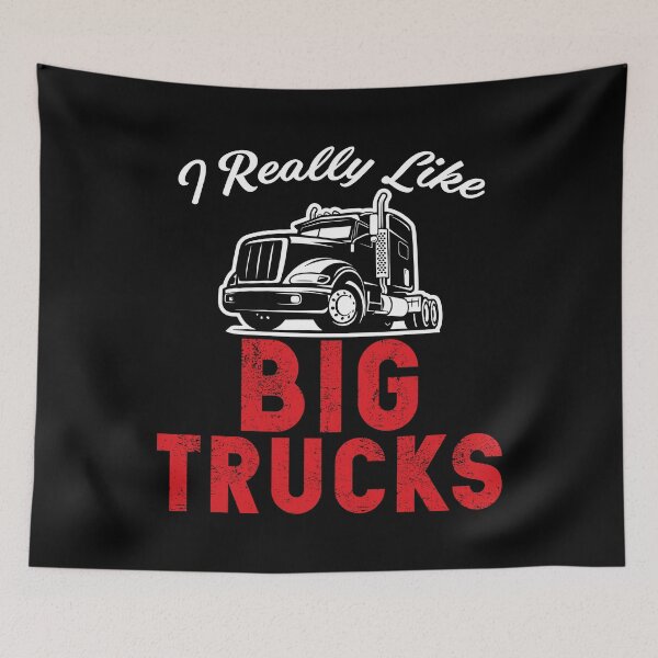 Item preview, I Really Like Big Trucks designed and sold by wingstar.