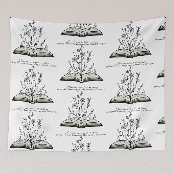 Item preview, Throne of Glass Library Quote designed and sold by GinaBirki.