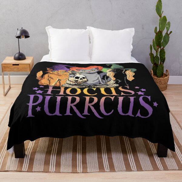 Item preview, Hocus Purrcus Halloween Bruja Gatos designed and sold by Georgia Potts.