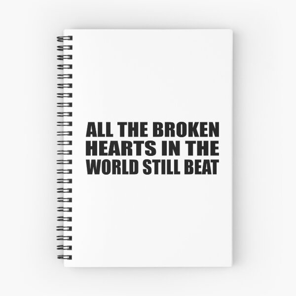 Item preview, all the broken hearts in the world still beat designed and sold by Colorfulandfun.