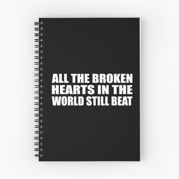 Item preview, All the broken hearts in the world still beat designed and sold by Colorfulandfun.
