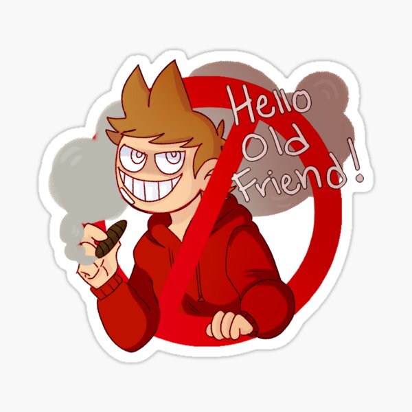 Old Friend Stickers Redbubble - potatos fanfriend music videos roblox