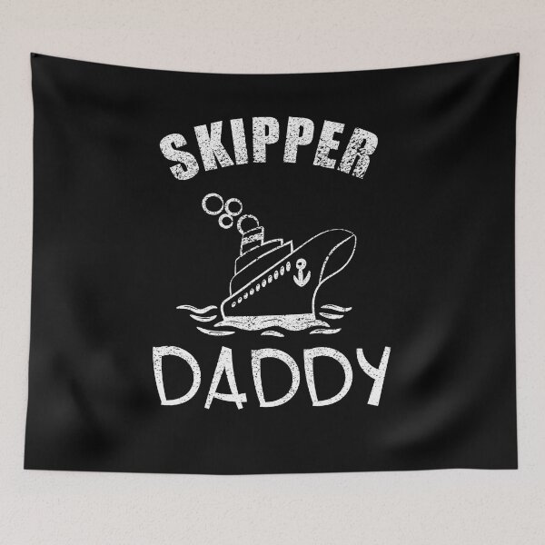 Item preview, Skipper Daddy - My father the captain designed and sold by VitoTDesign.