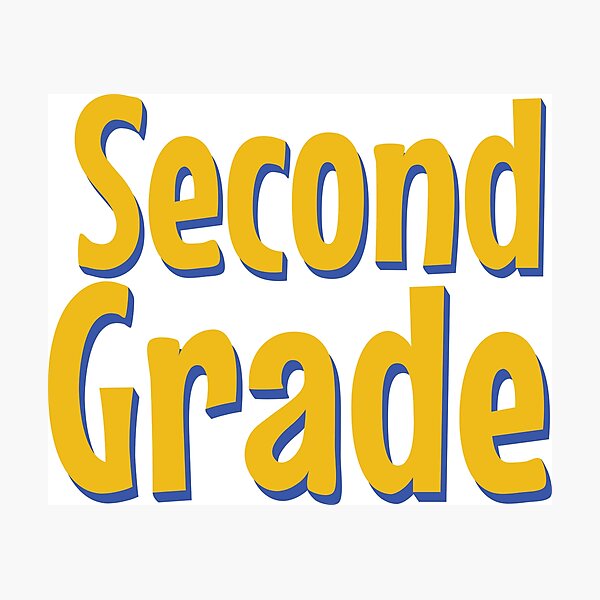Item preview, Second Grade designed and sold by Think4Prints.