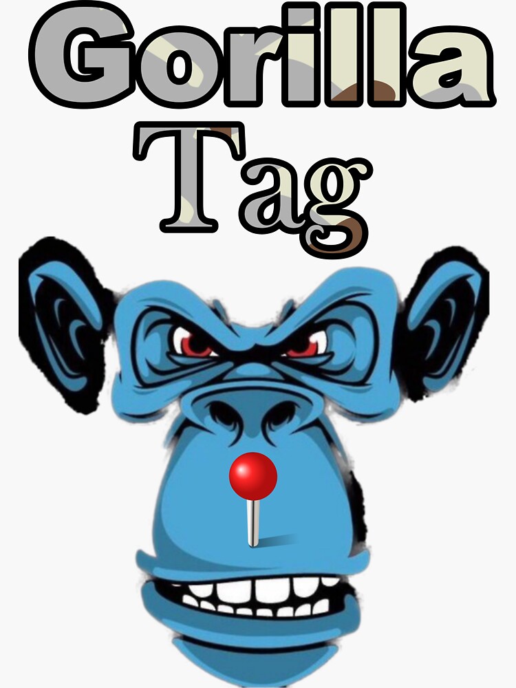 "Gorilla Tag Party Hat de soleil jaunes Gorilla with Candy