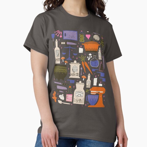 Vista previa del artículo con la obra «Bruja de la cocina», diseñado y vendido por Camille Chew.