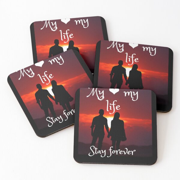 Item preview, My ❤️ my life stay forever designed and sold by Jaadueekala.