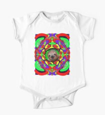Psychedelic Sloth One Piece - Short Sleeve