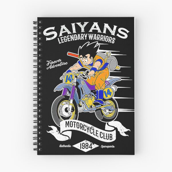 Item preview, club de motociclistas saiyajin designed and sold by LiverEver.