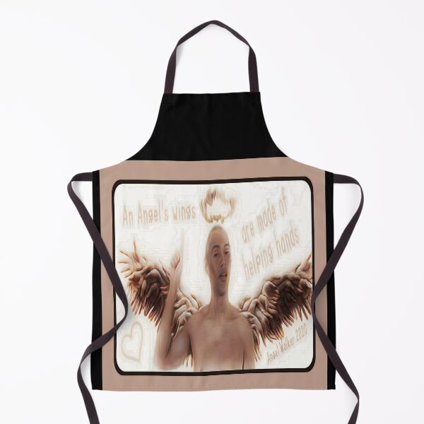 Item preview, An Angels wings are made of helping hands designed and sold by EARTH ANGEL 888.