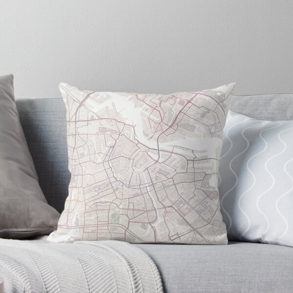 Item preview, Amsterdam Map, Amsterdam City, Europe designed and sold by TheRedFinch.