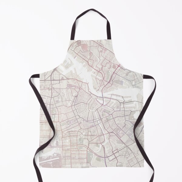 Item preview, Amsterdam Map, Amsterdam City, Europe designed and sold by TheRedFinch.