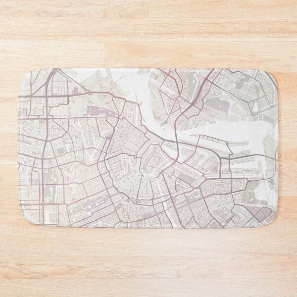 Item preview, Amsterdam Map, Amsterdam City, Europe designed and sold by TheRedFinch.