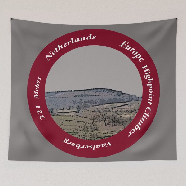 Item preview, Netherlands Europe Highpoint Climber designed and sold by janraydesigns.