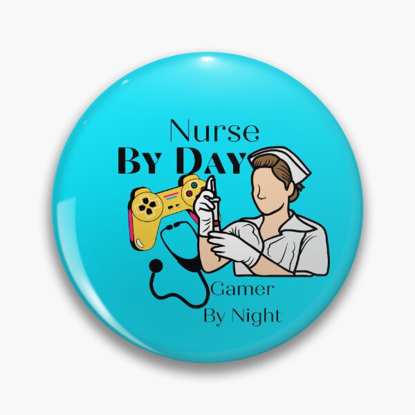 Item preview,  Nurse By  day Gamer By Night designed and sold by H-ALPHA.