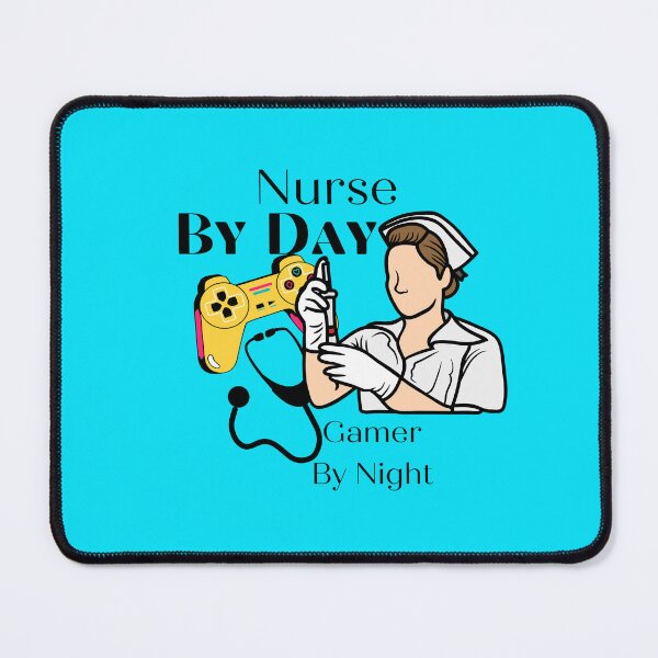 Item preview, Nurse By day Gamer By Night designed and sold by H-ALPHA.
